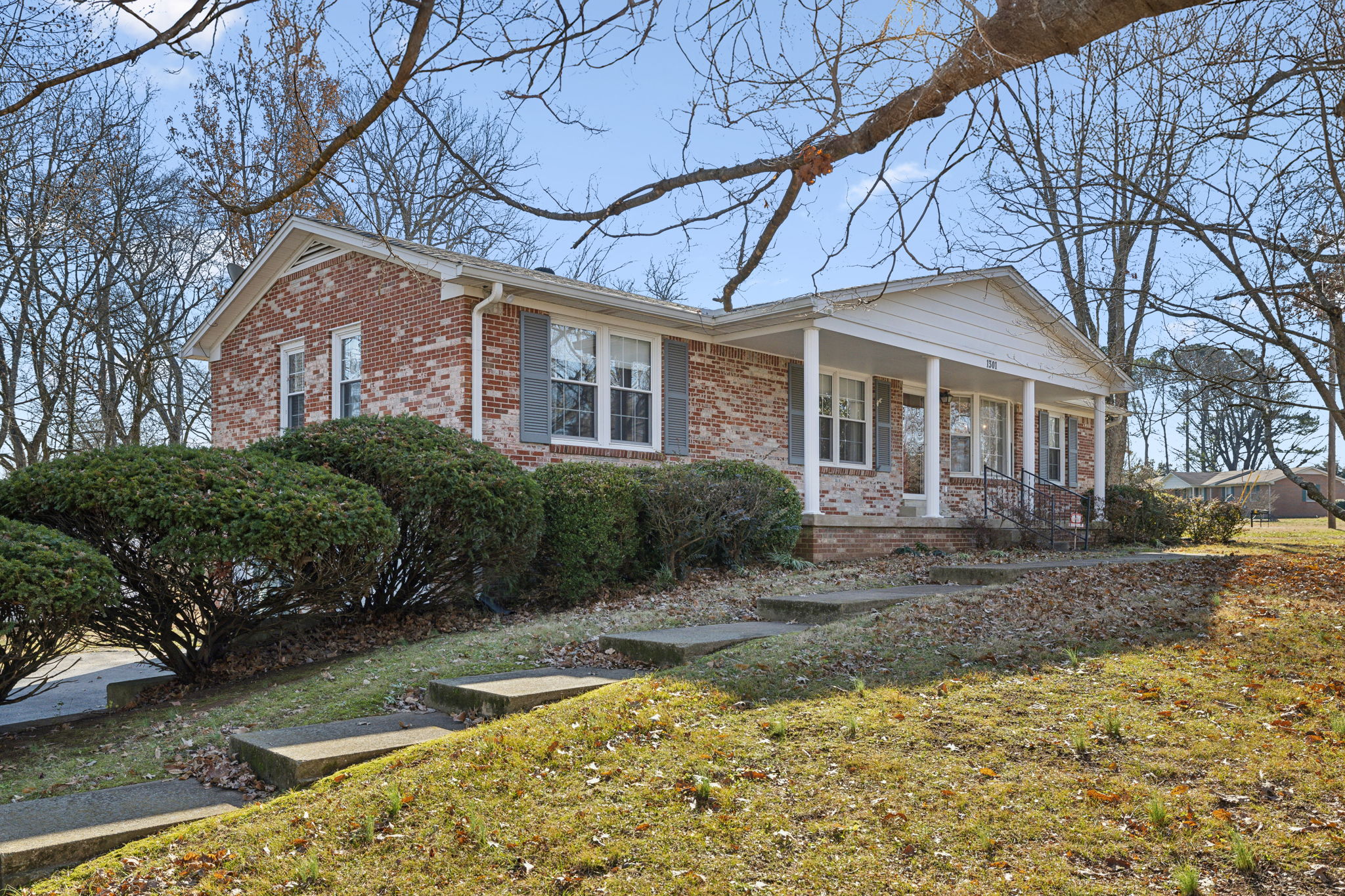 Beautiful all-brick home with a lot of room.