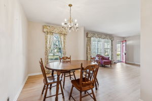 Dining Room connects to formal living room giving you plenty of space to entertain.