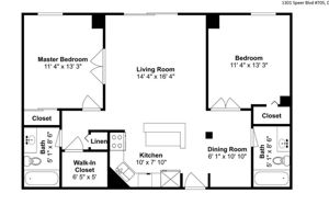 Floor Plan of unit