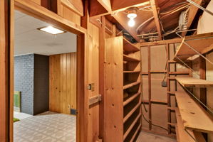 Basement Storage Room