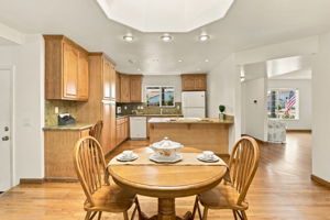 Custom Sun-kissed Skylight over Formal Dining Room