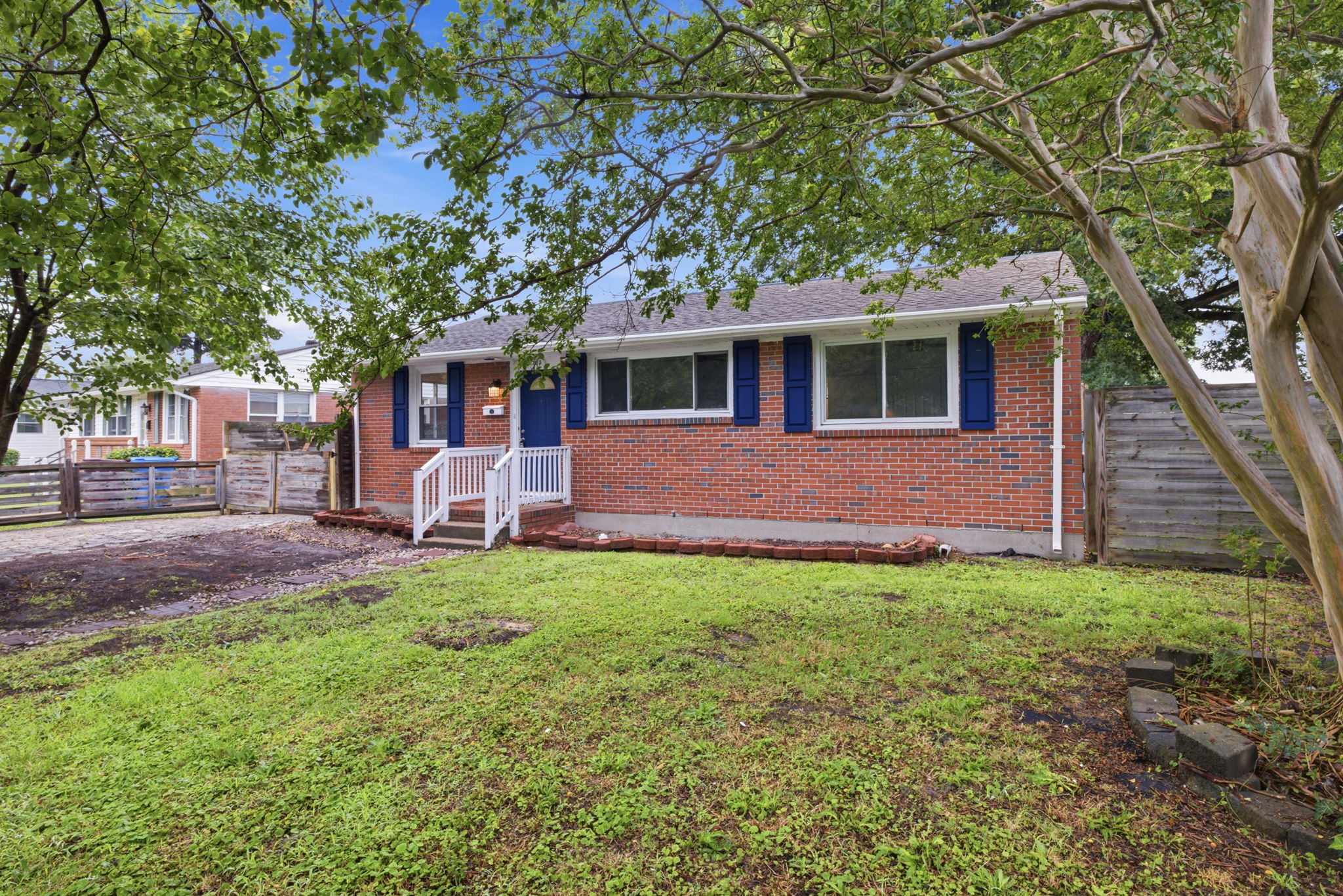 Cute brick ranch on quiet street