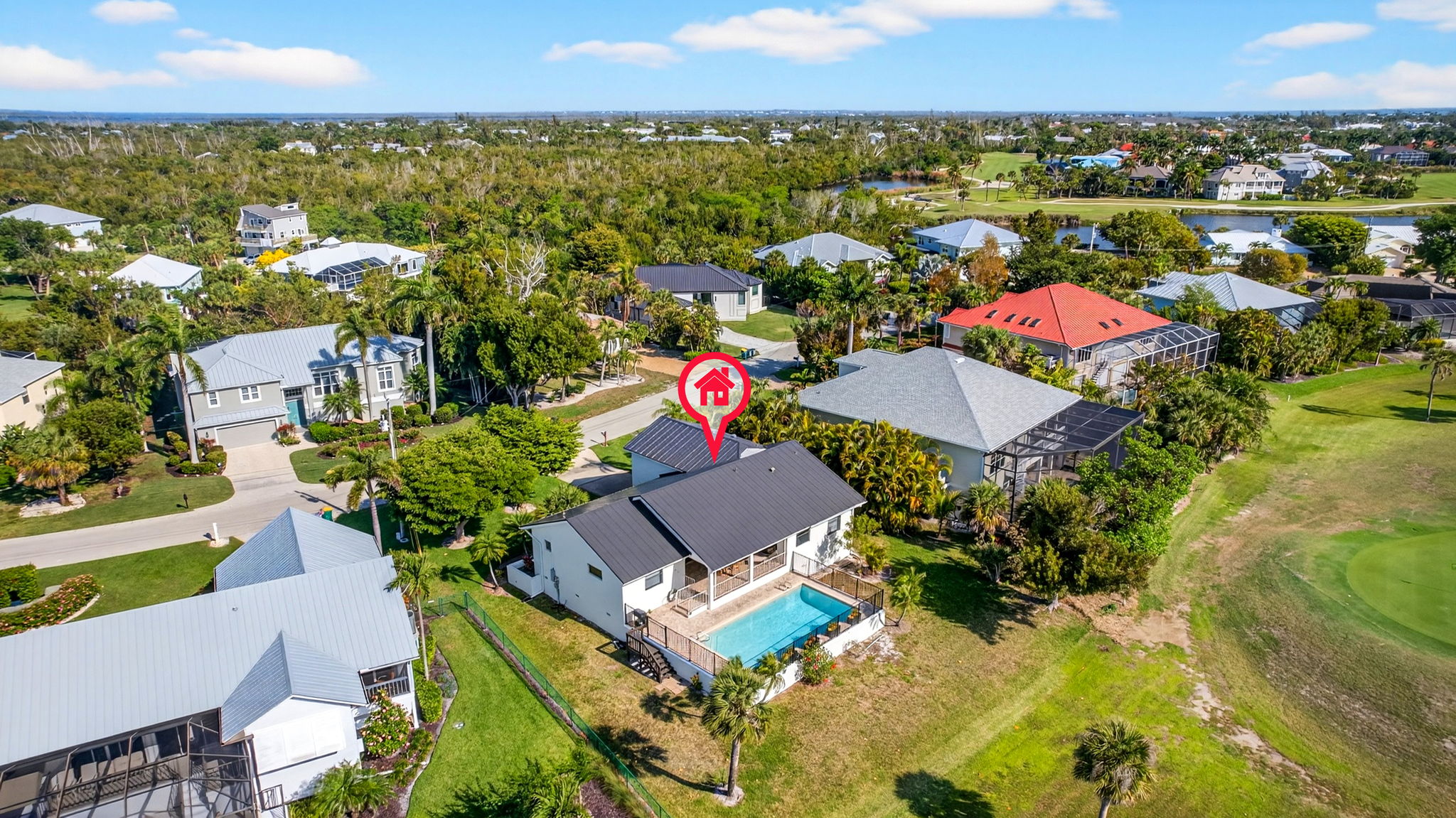 Aerial Rear Exterior 1 - marker