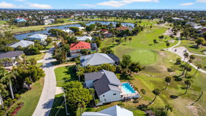 Aerial Side Exterior