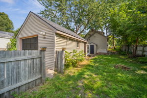 Exterior Rear and Garage