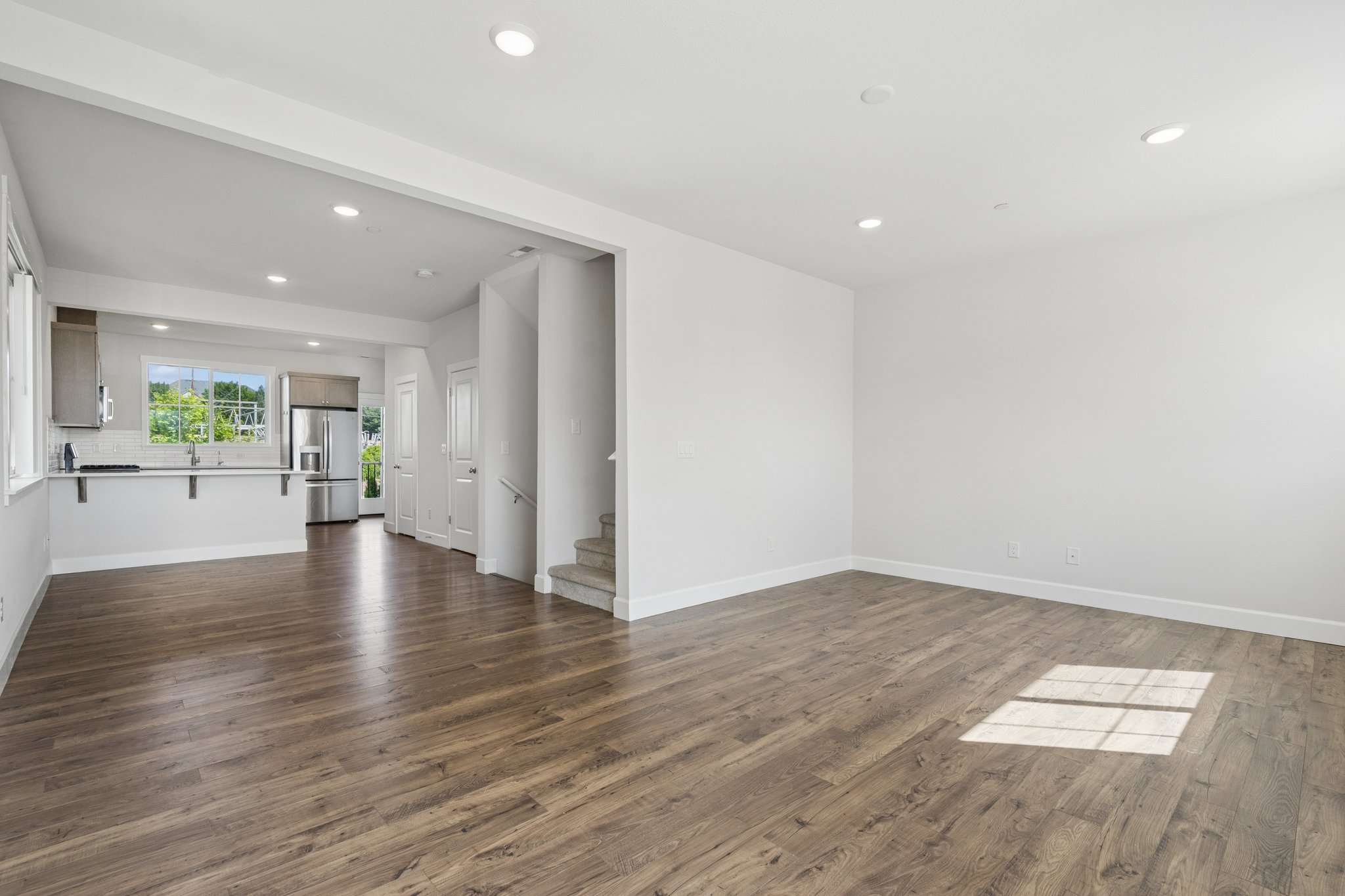 Wide Angle View of Main Floor