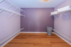 Upper Level Master Bedroom Walk-in Closet