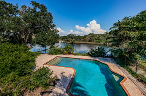 Upper Level Master Bathroom Balcony View