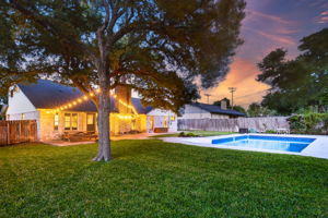Back of House/Yard and Pool