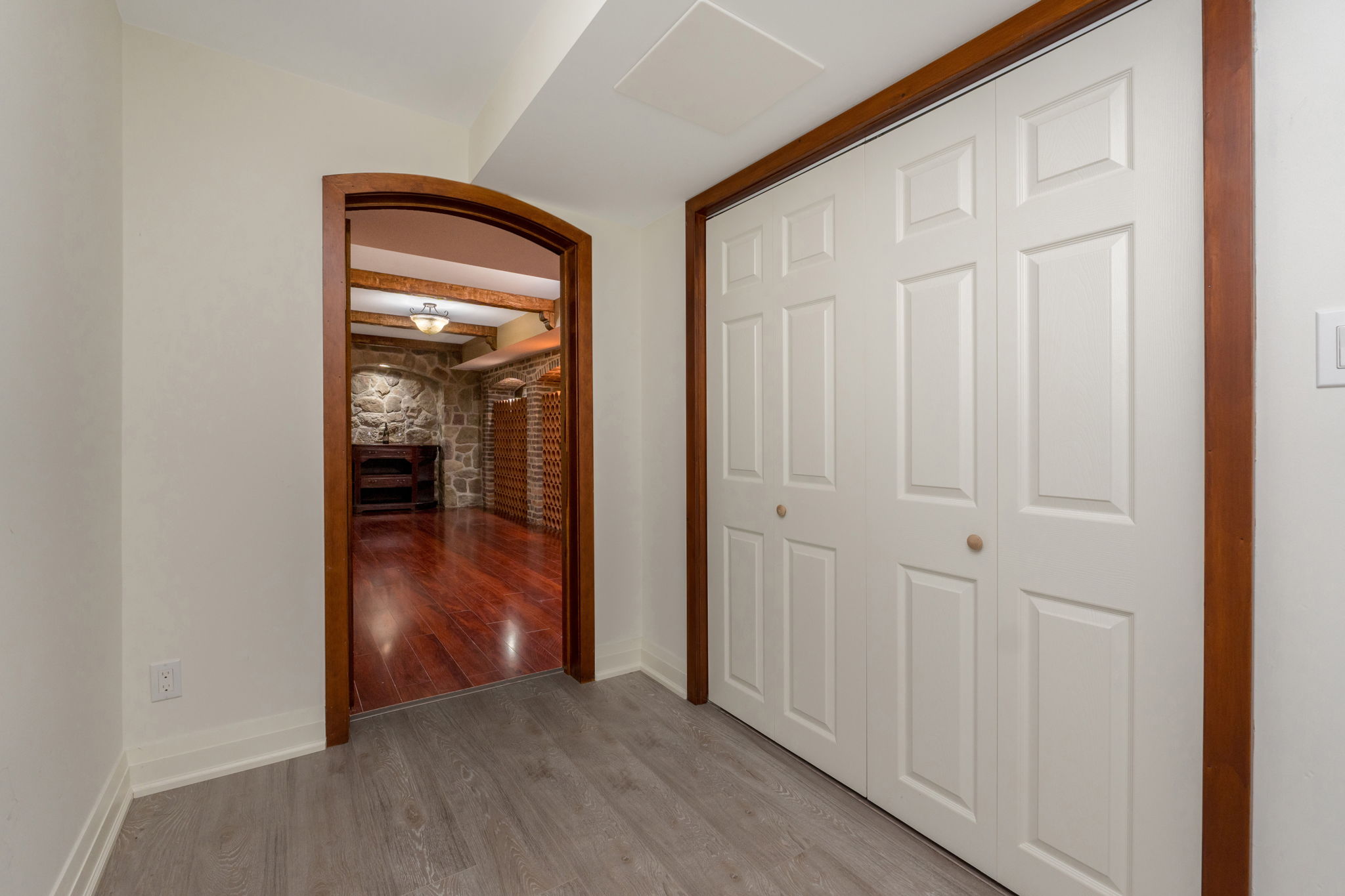 Entrance to Wine Cellar