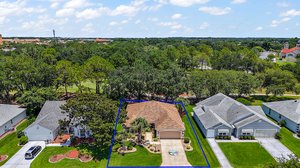 Aerial with Property Lines