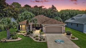 Twilight Front Elevation