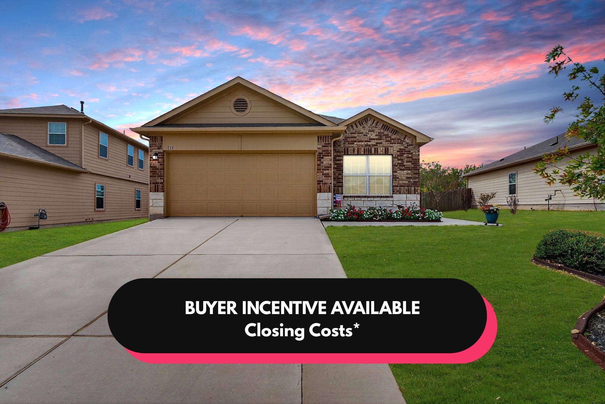 Front Exterior - Virtually Staged Twilight