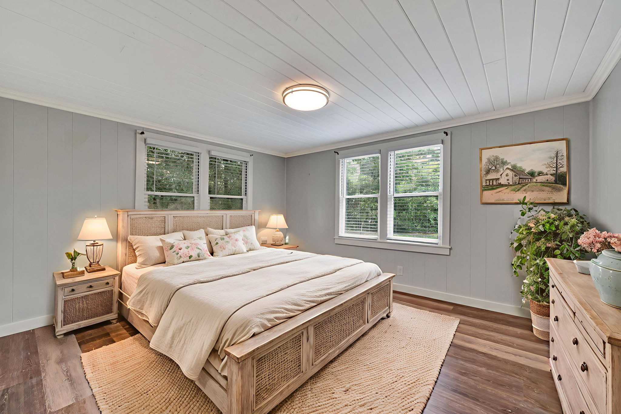 Staged Second Bedroom