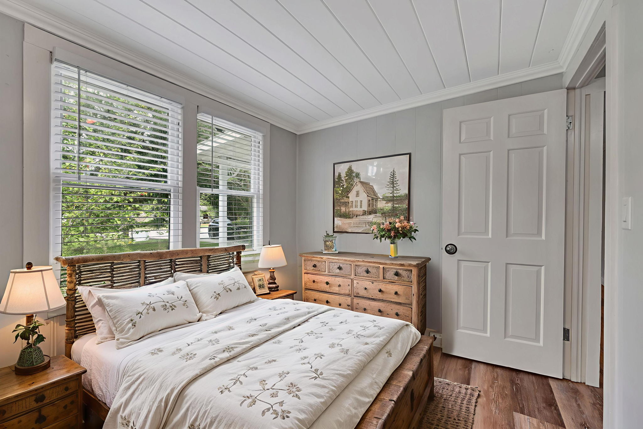 Staged First Bedroom