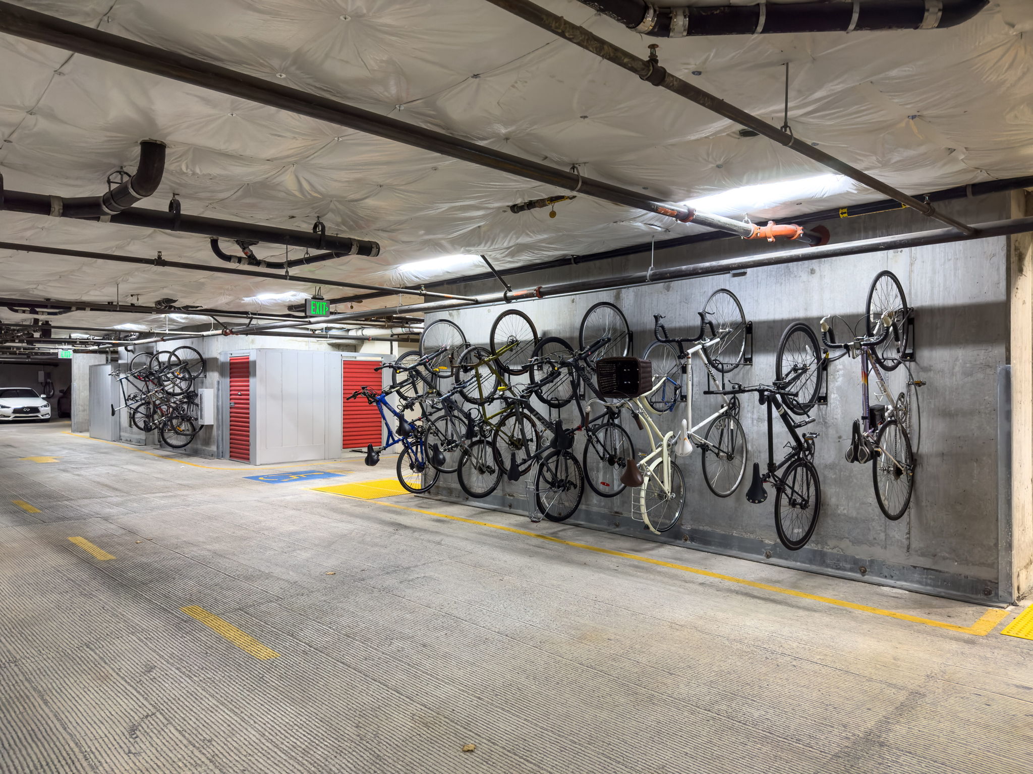 Secure Bike Racks in Garage
