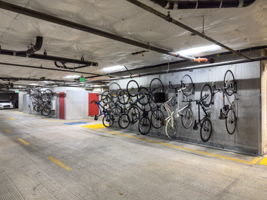 Secure Bike Racks in Garage