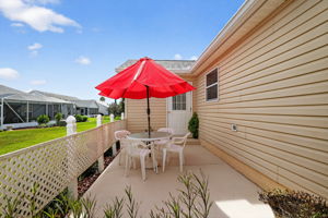 Rear Patio