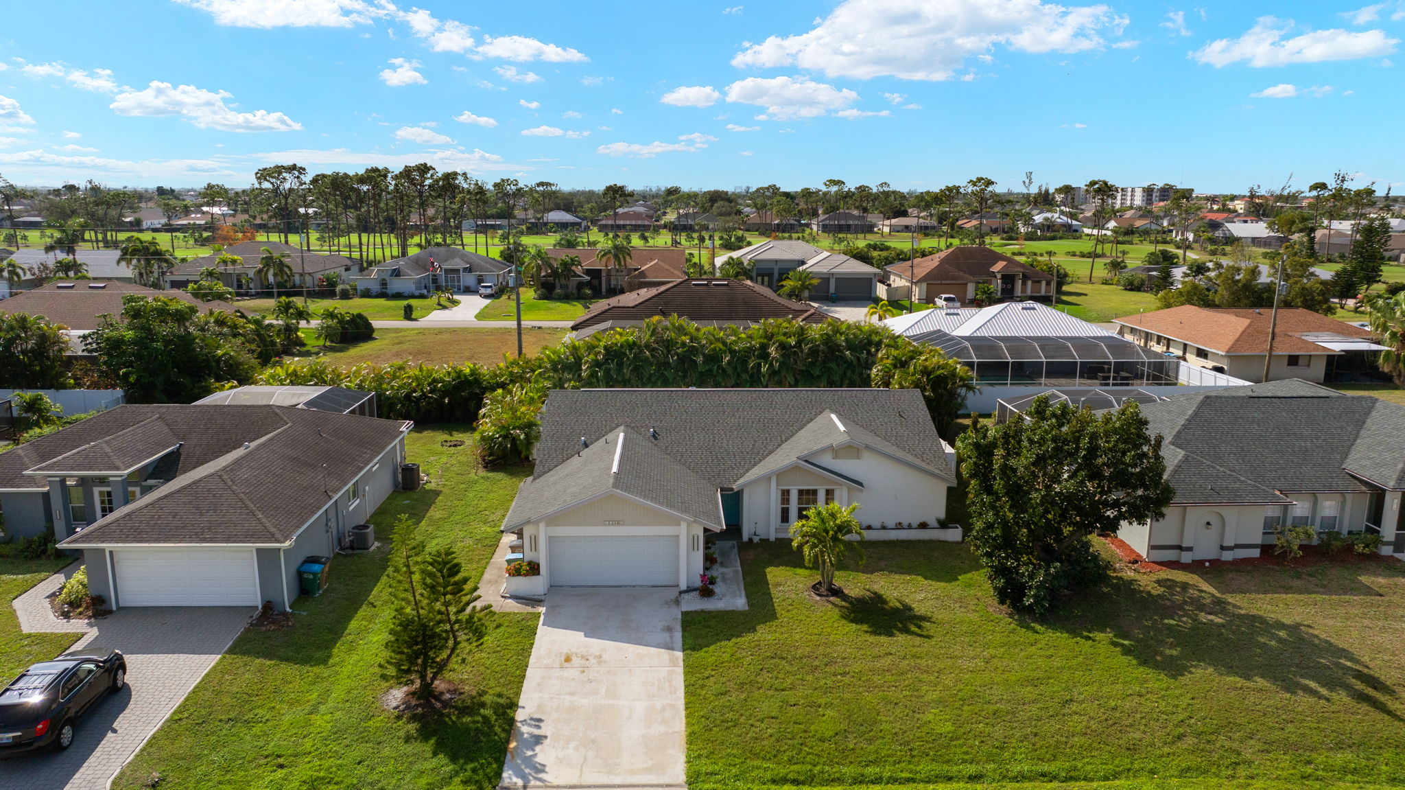 Aerial Front Exterior 1