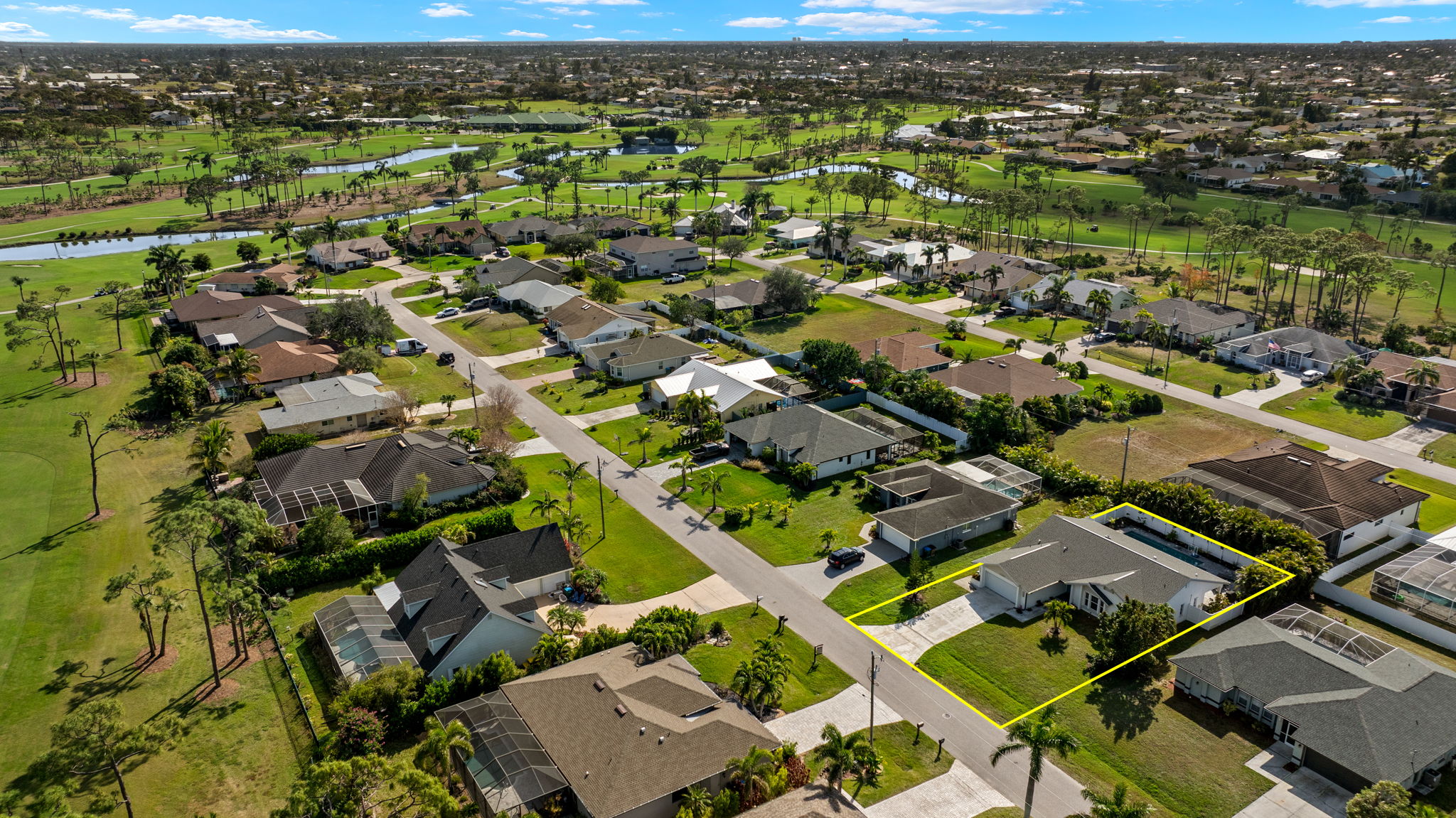 Aerial Front Exterior 3 - lot line