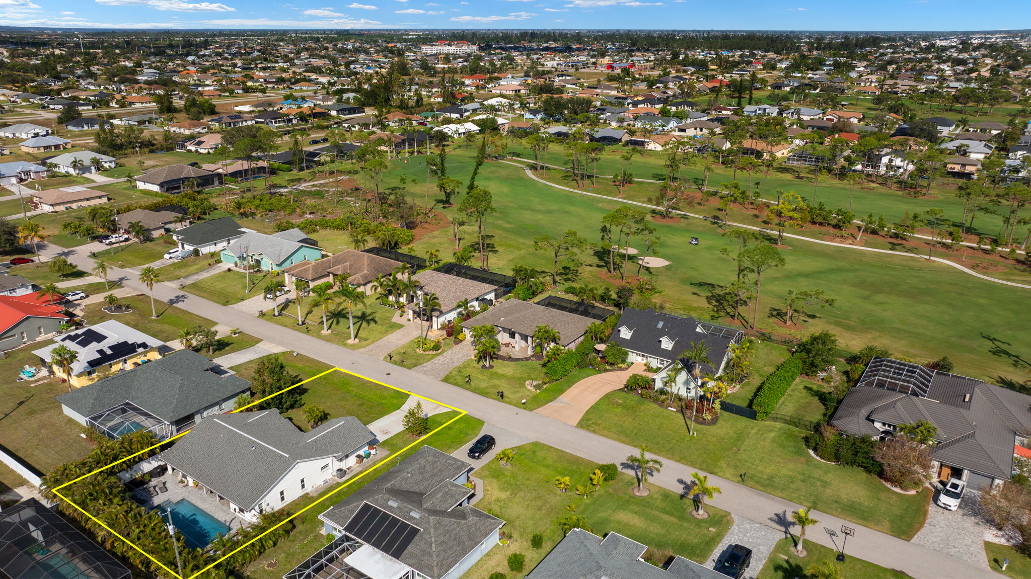 Aerial Rear Exterior 2 - lot line