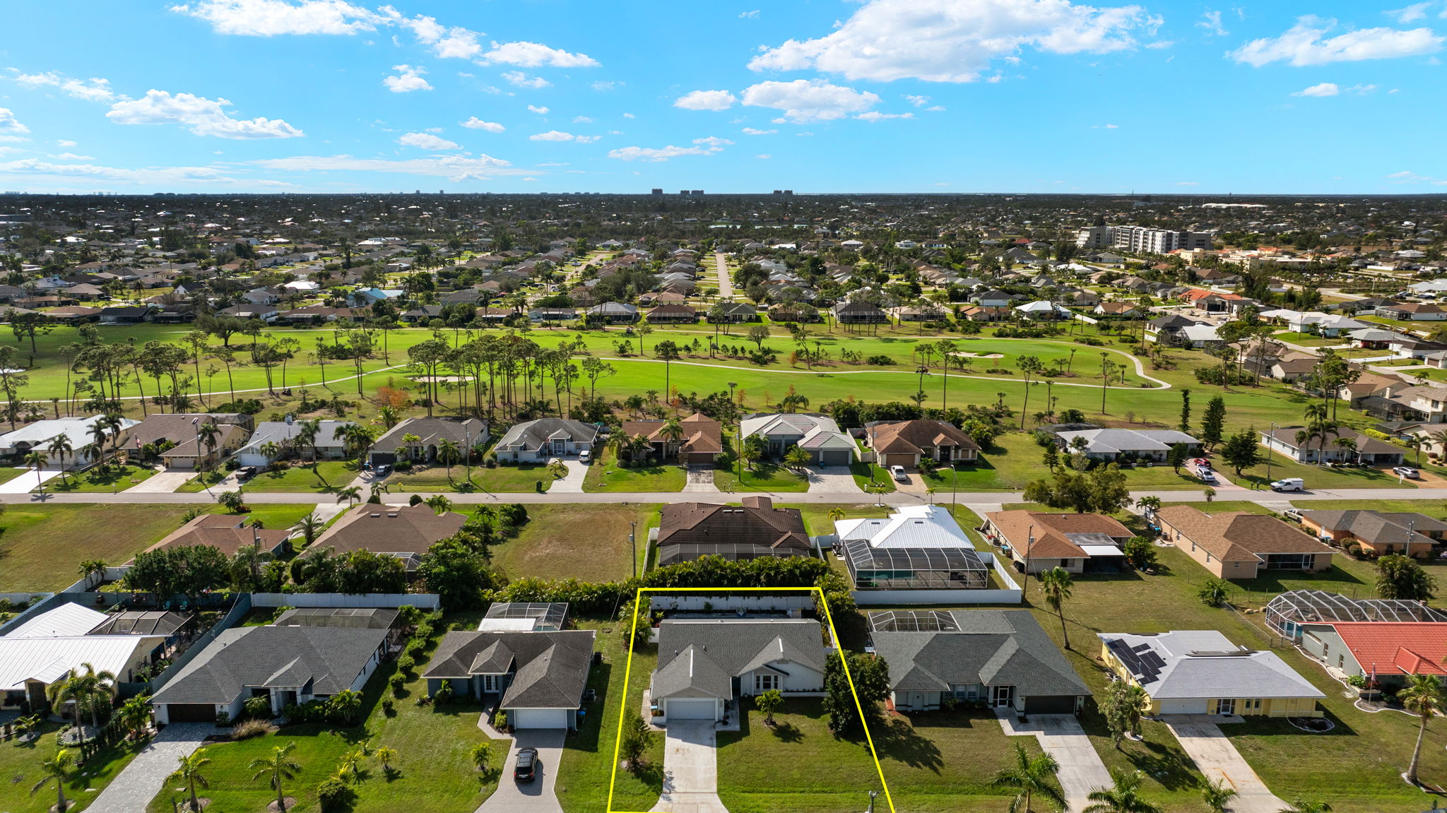 Aerial Front Exterior 2 - lot line