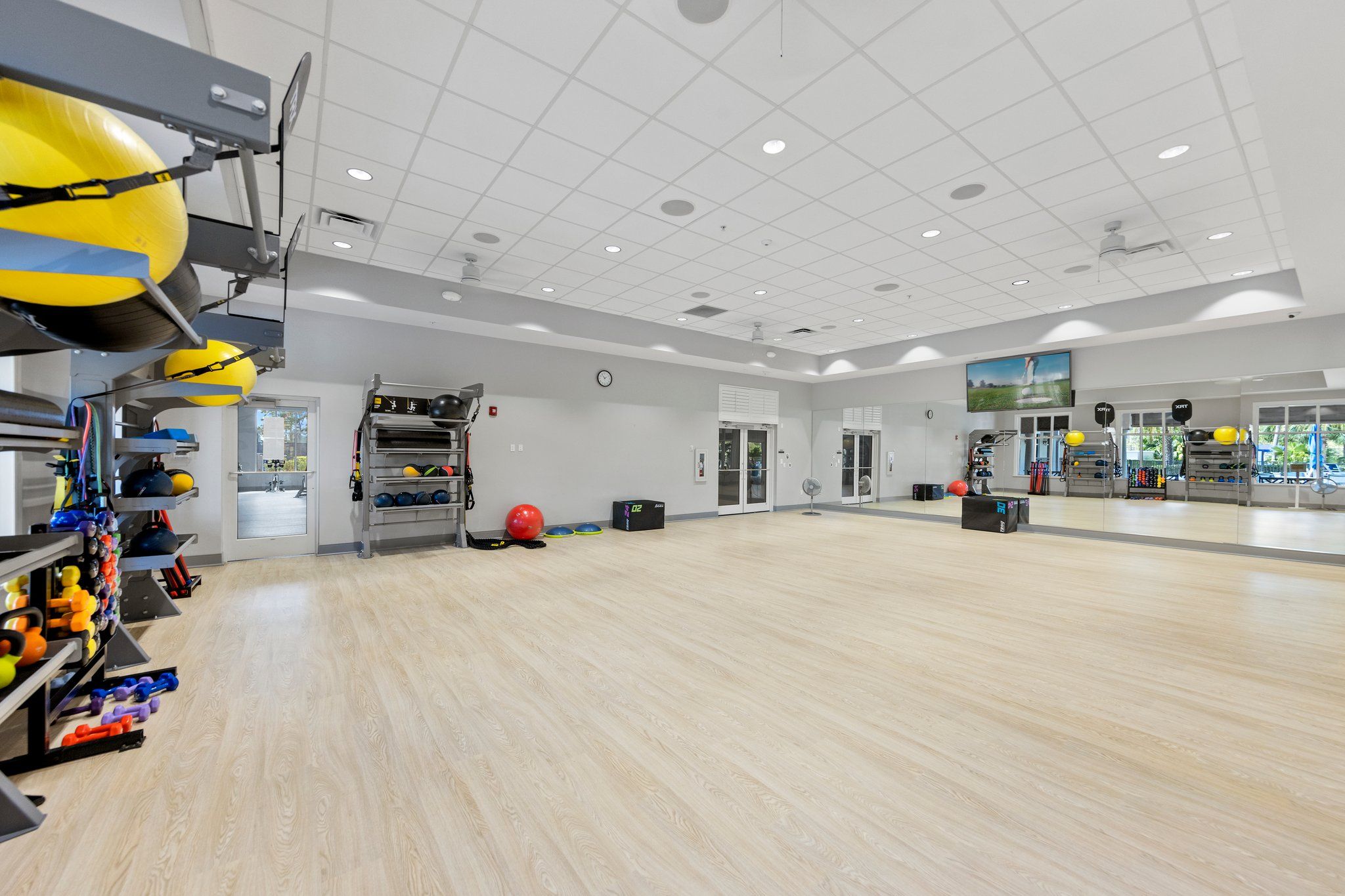 Amenity exercise room