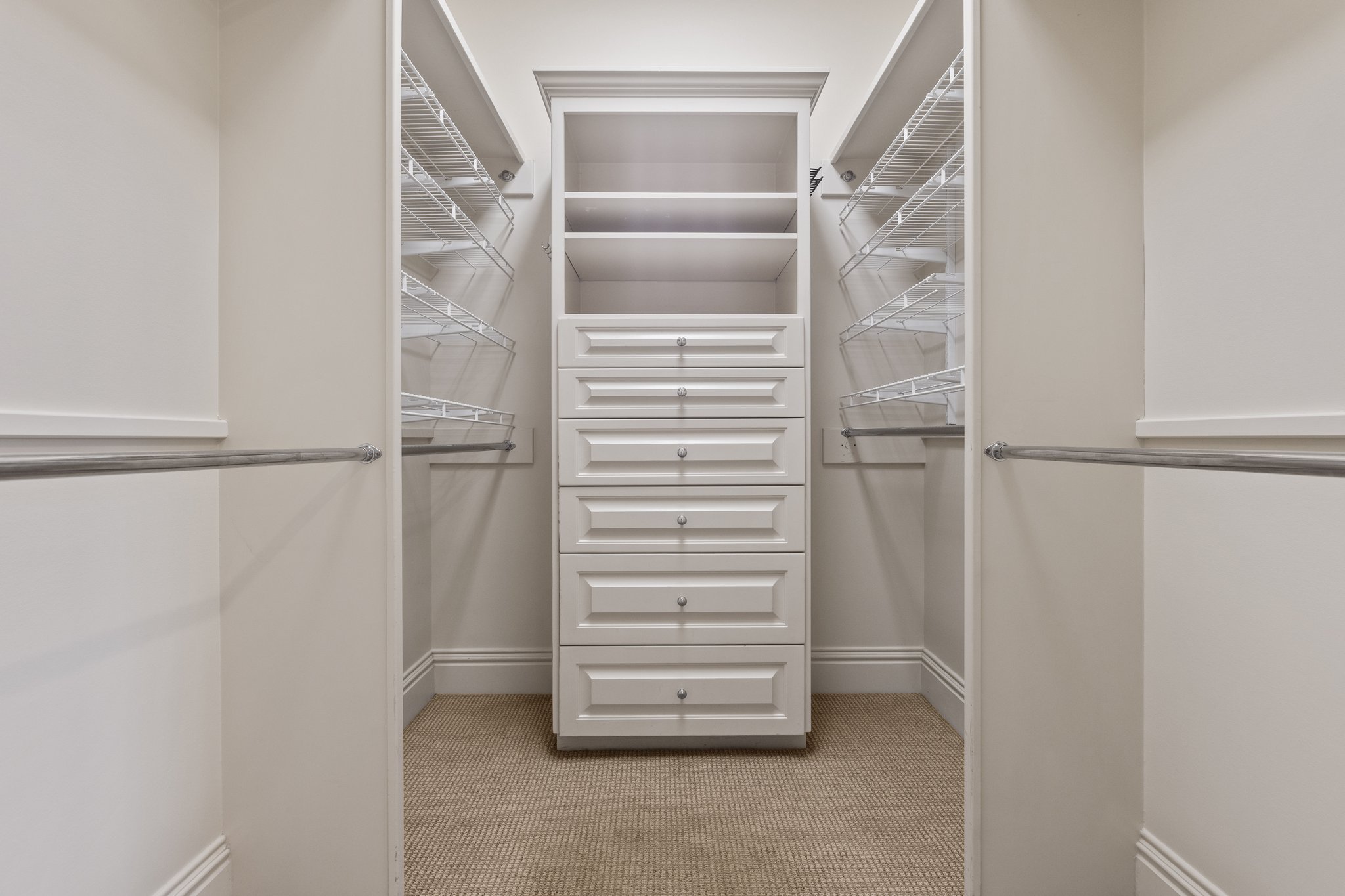 1 of 2 Master Closets