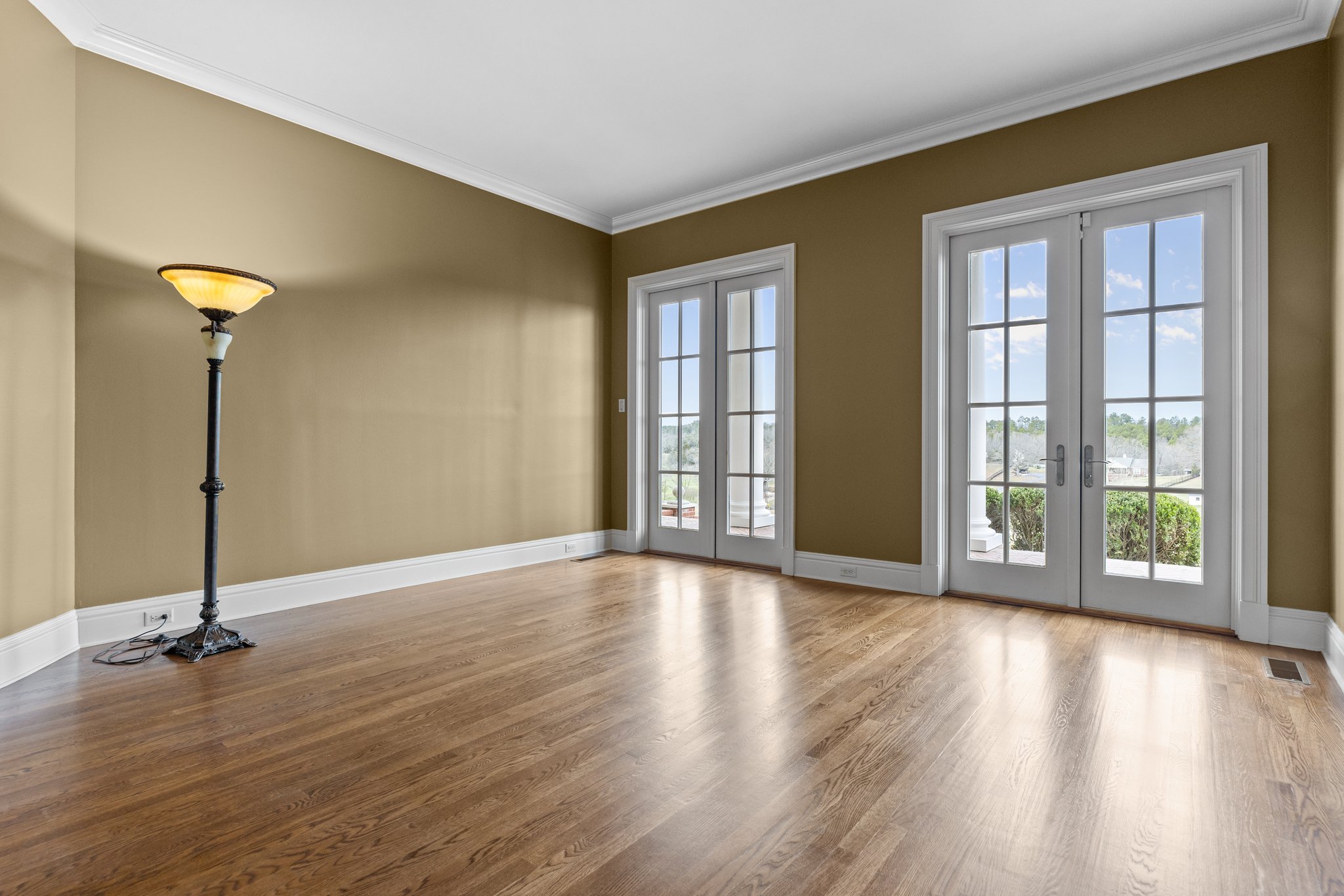downstairs office