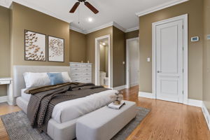 Downstairs bedroom/office