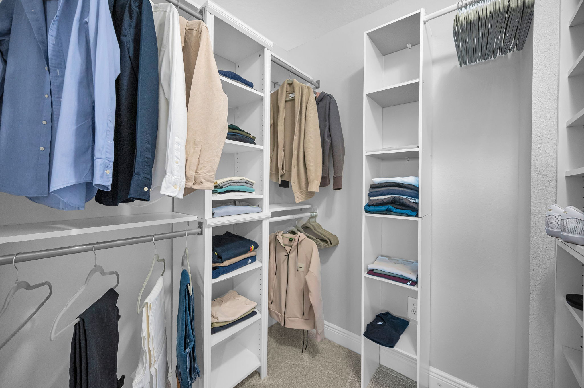 Upper Level Primary Bedroom Walk-in Closet