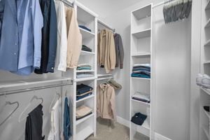 Upper Level Primary Bedroom Walk-in Closet
