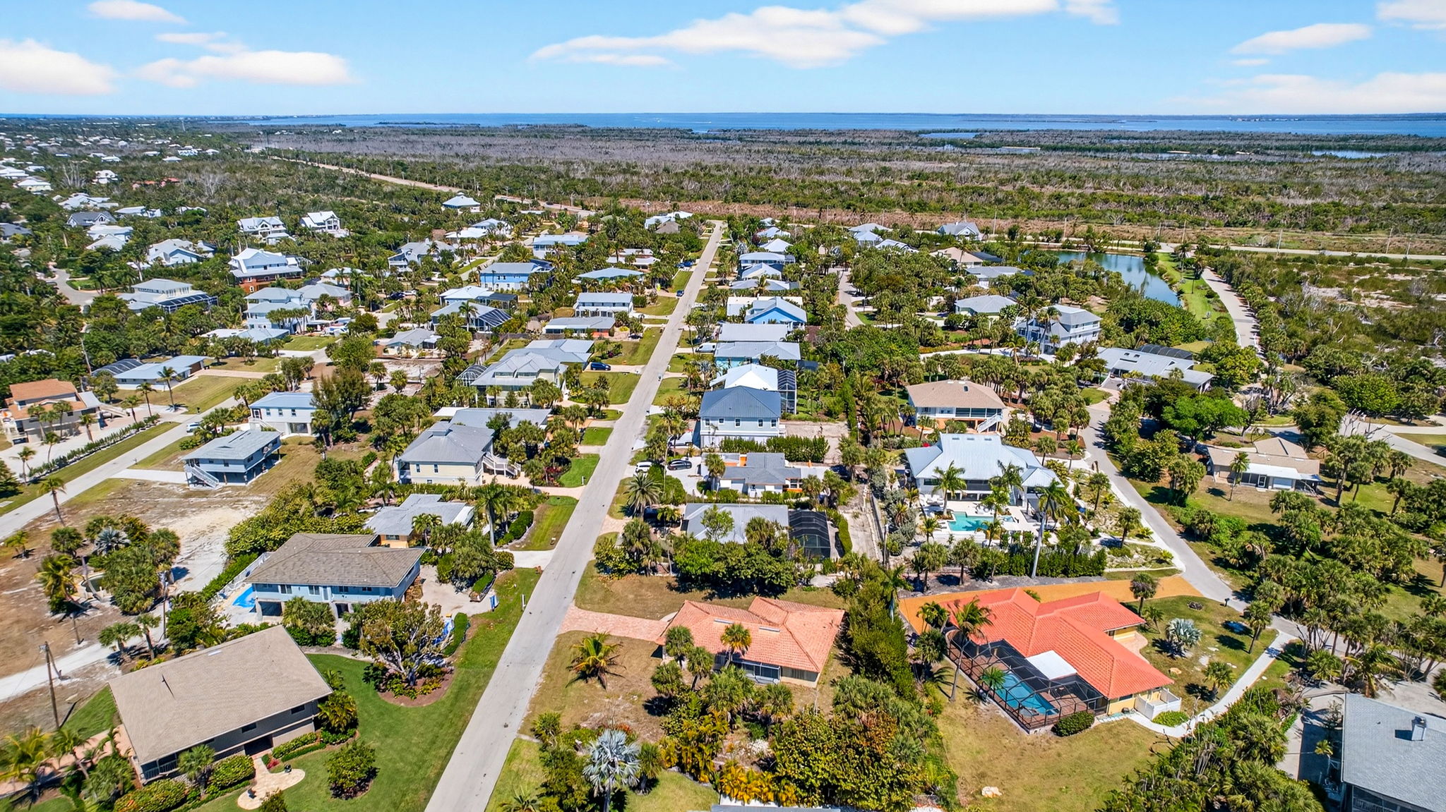 Aerial Front Exterior 6