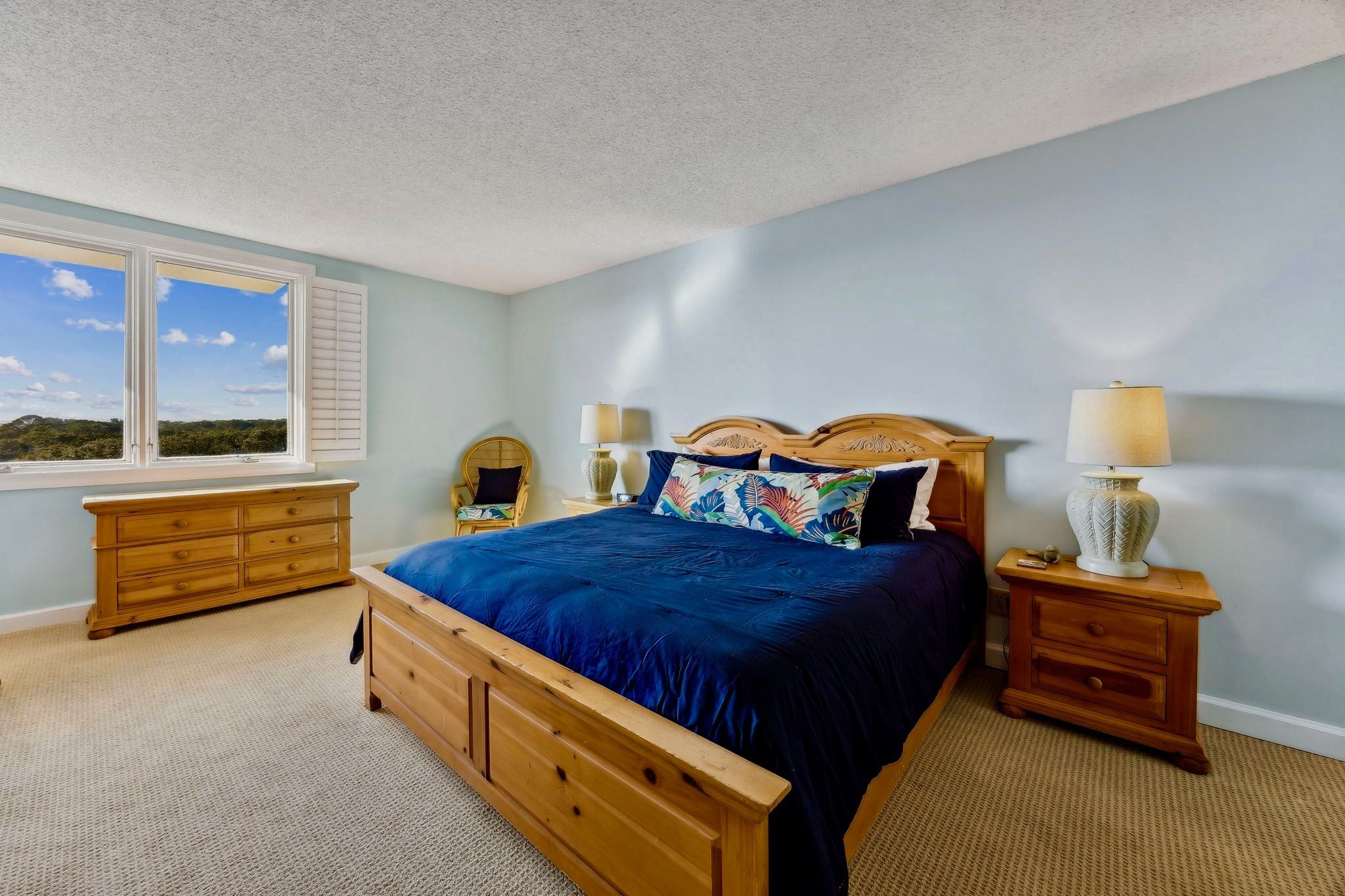 Primary Bedroom with View