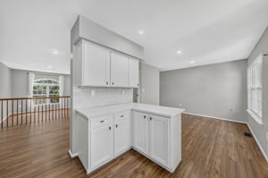 Kitchen looking into Dining & Breakfast Rooms