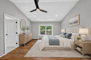 Primary Bedroom - VIRTUALLY STAGED