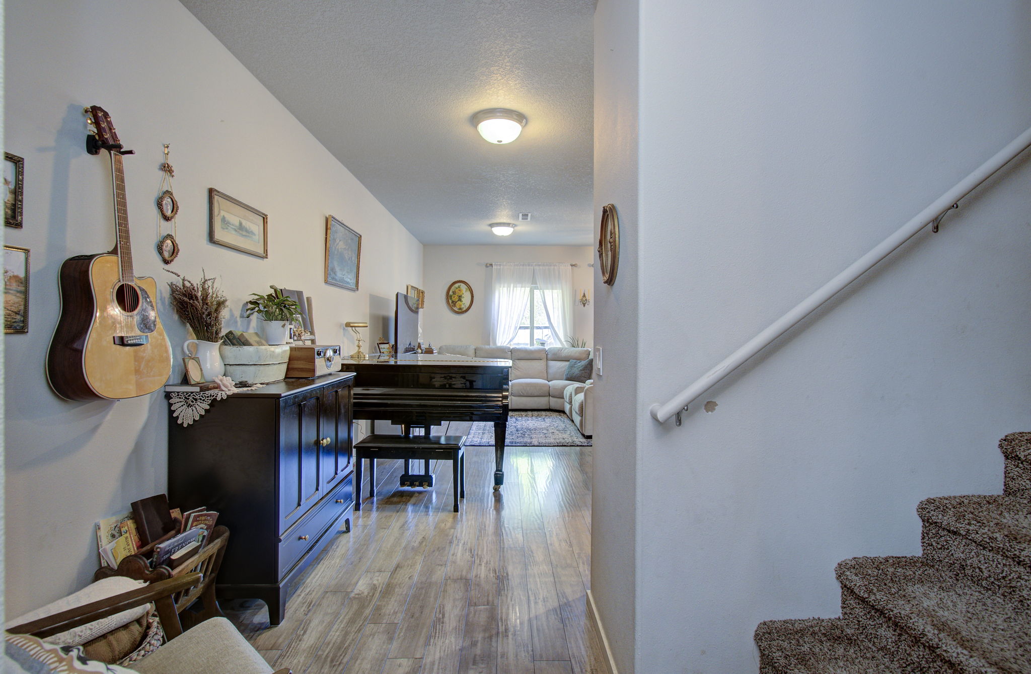 02 stairs and great room