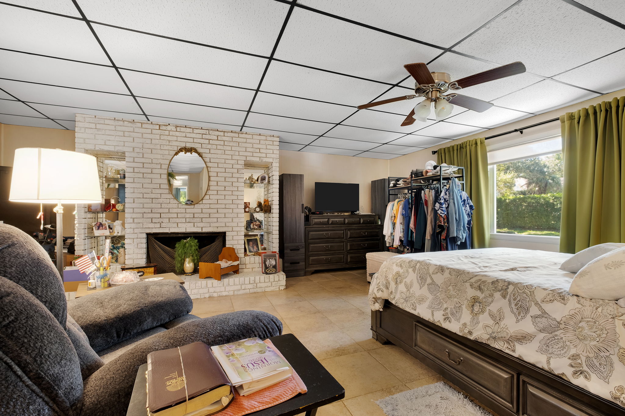 Enclosed Garage