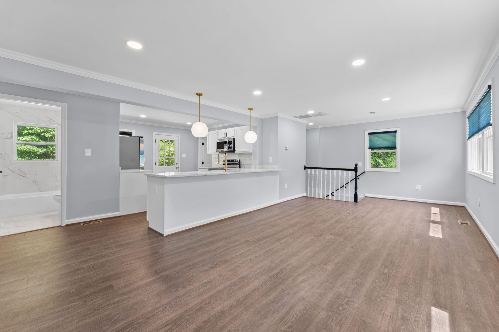 Main Level - Open Floorplan