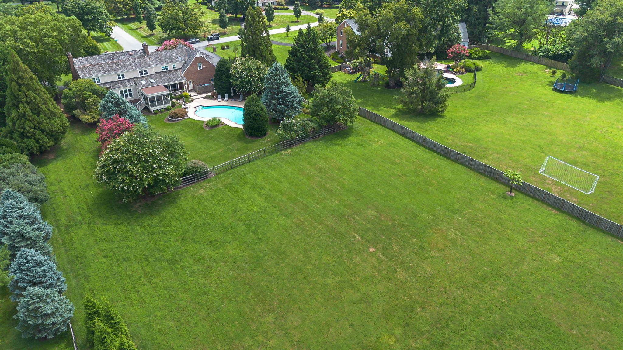 Flat Rear Yard Overview