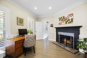Study leading through to Family Room