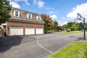 3- Car Garage with Sport Court