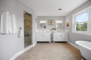 Primary Bathroom with Separate Shower