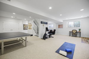 Walk-up Lower Level Recreation Areas