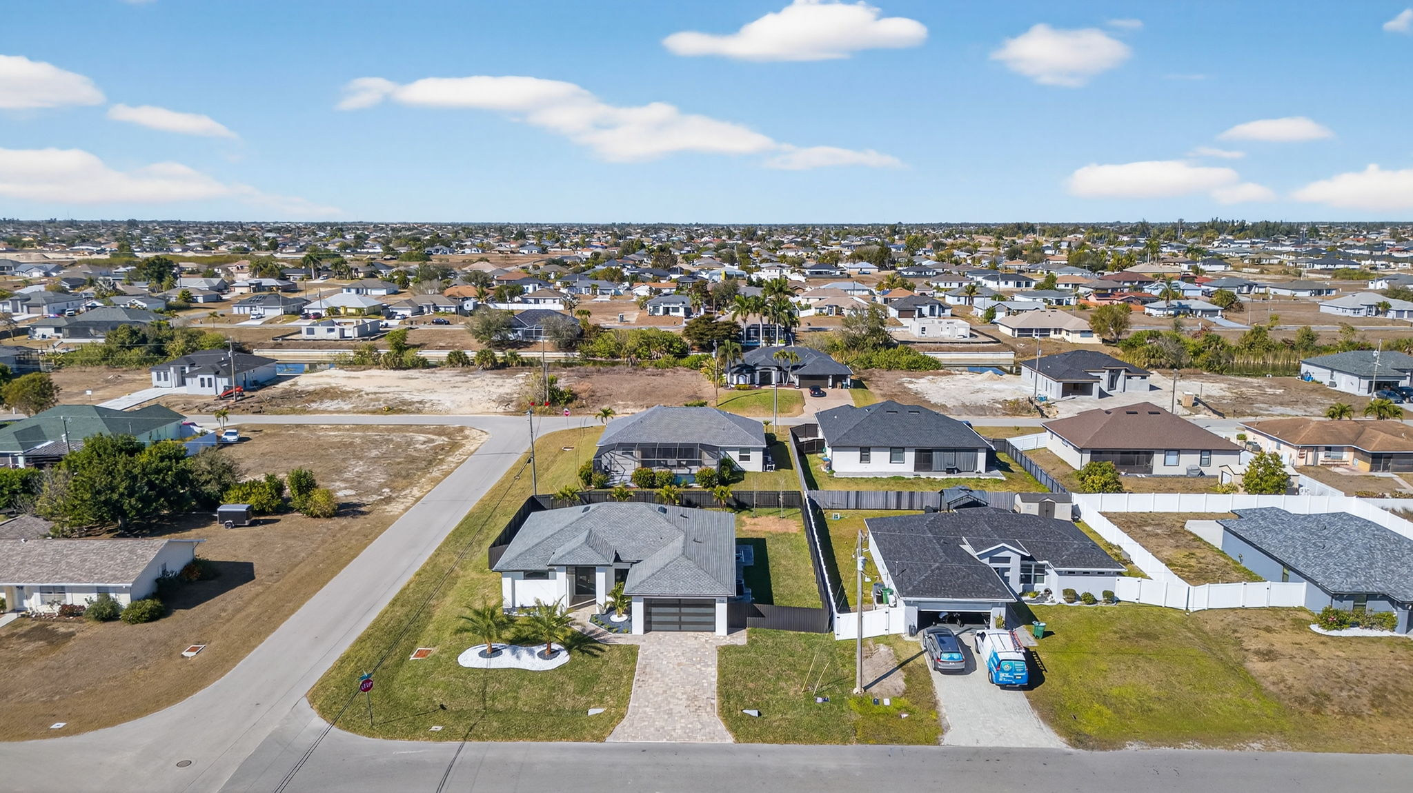 Aerial Front Exterior 2