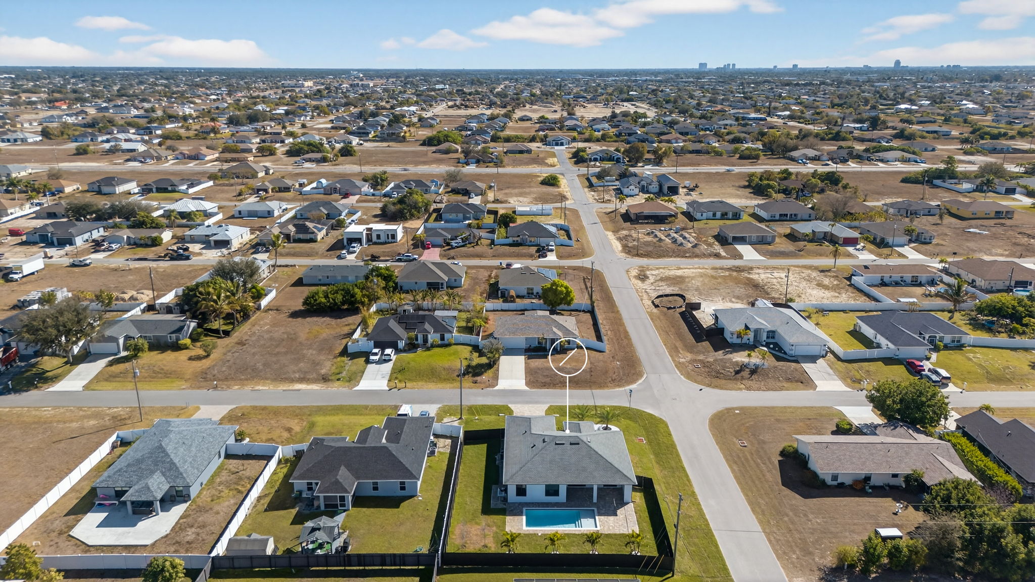 Aerial Rear Exterior 2 - marker