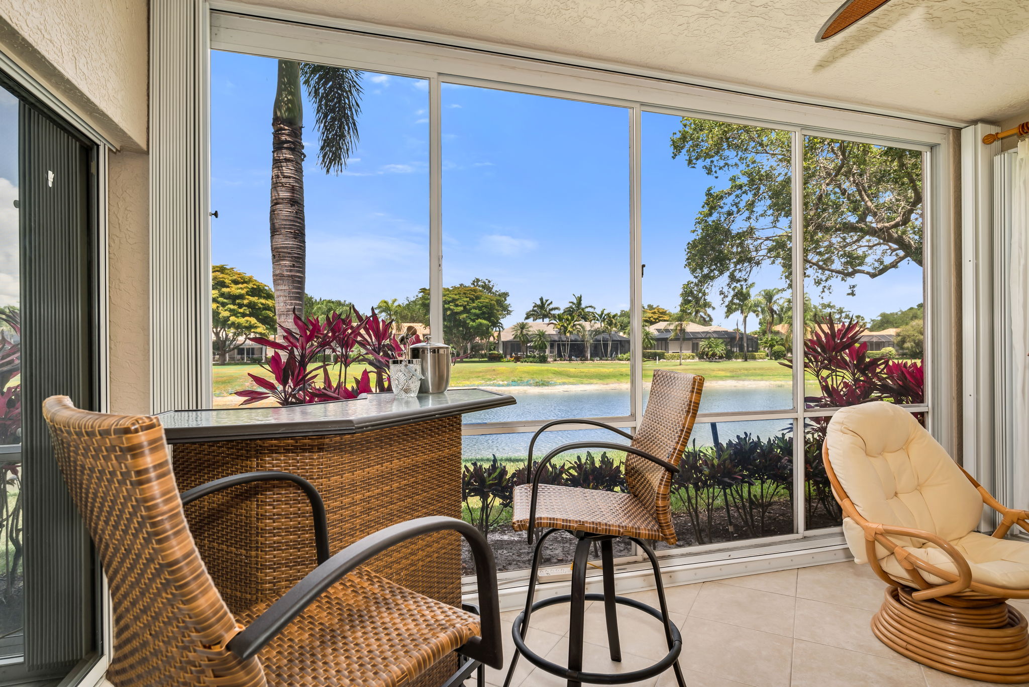 Lanai Bar Seating
