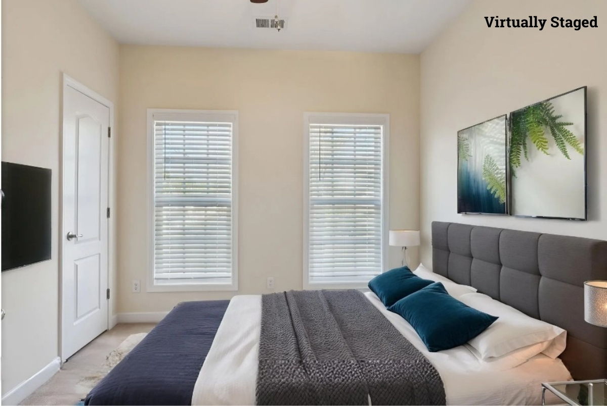 Virtually Staged - Bedroom 2