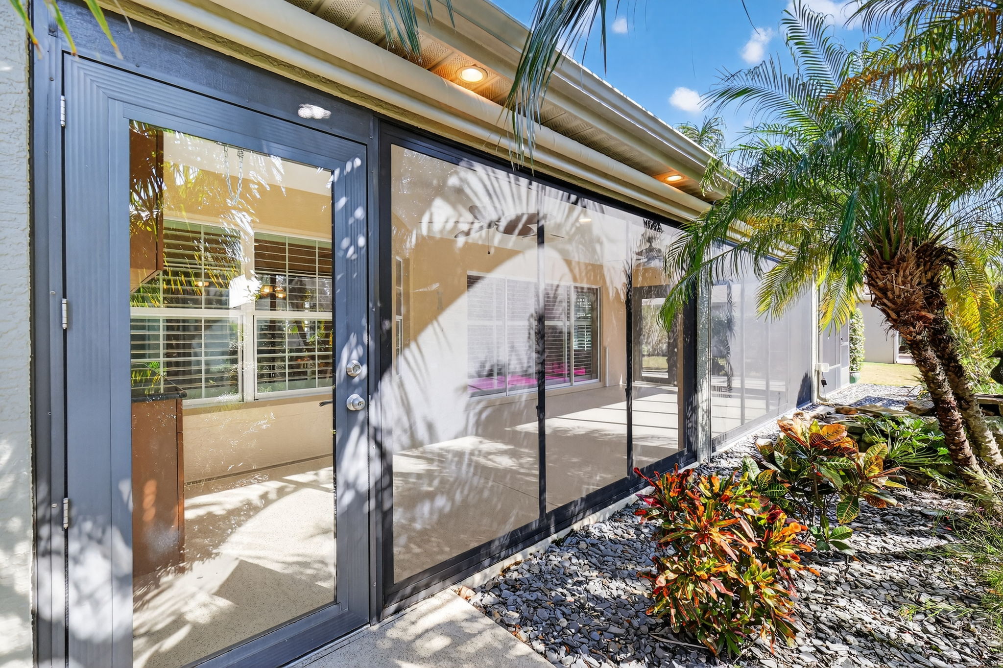Rear Elevation of Lanai with Extended Birdcage