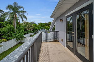 Upper Level Bedroom2 Balcony